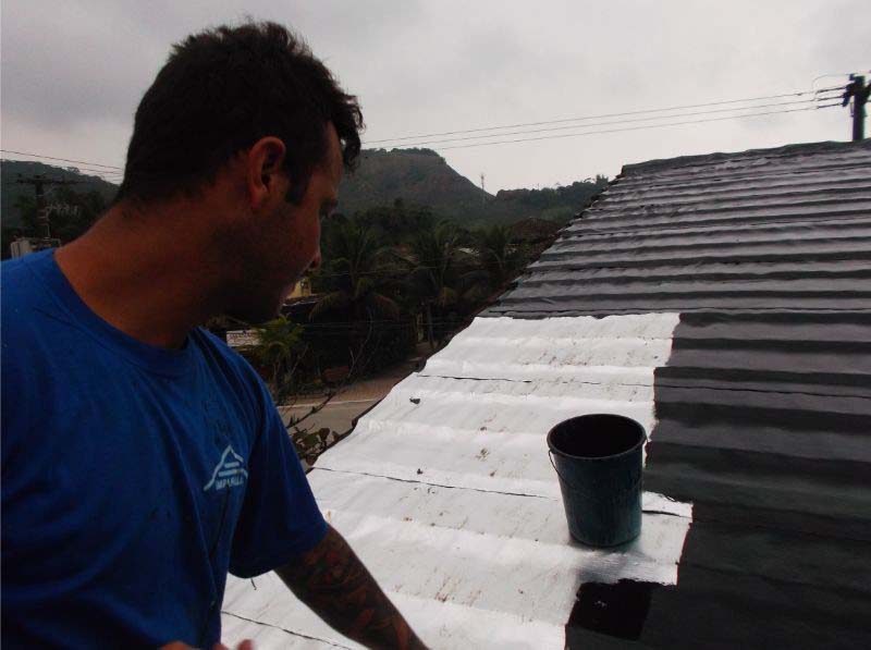 Impermeabilização telhado em sp