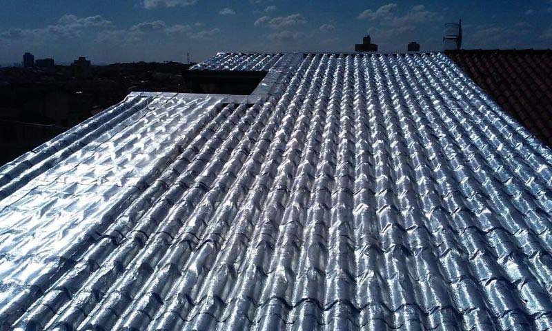 Serviço de impermeabilização de telhados